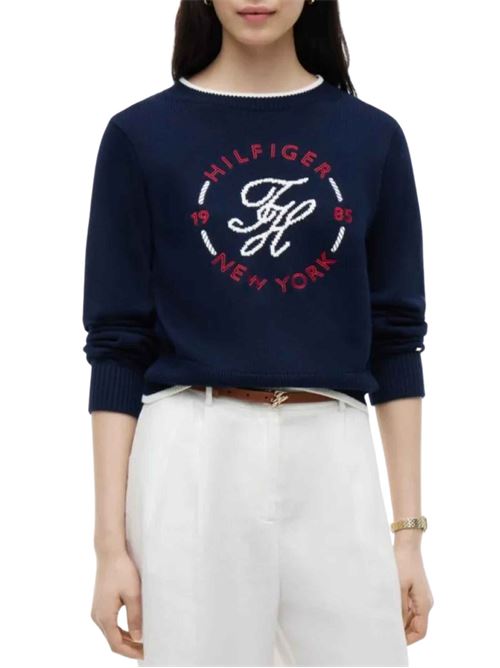 Maglione stile marinaro Tommy Hilfiger | WW0WW51007C1G